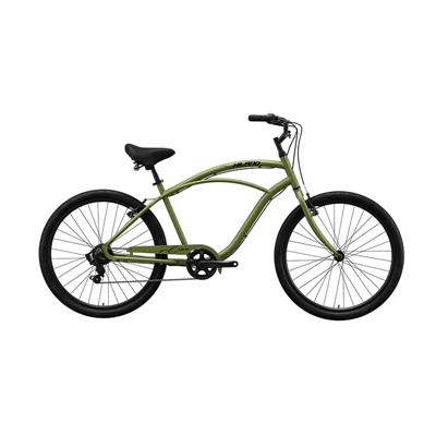 „Hiland 7 Speed ​​City Bike 26“ hibridinis dviratis suaugusiesiems „Comfort Classic Design“